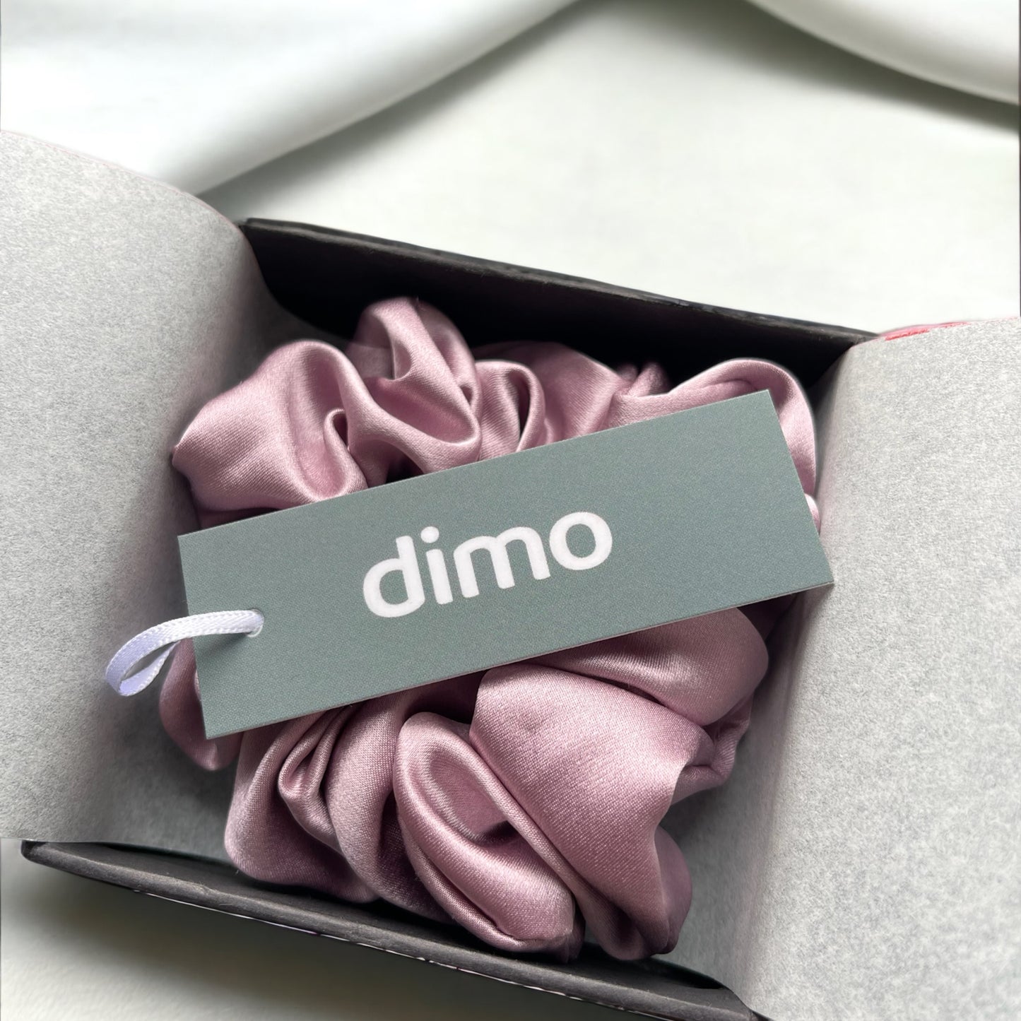 silk scrunchie gift box