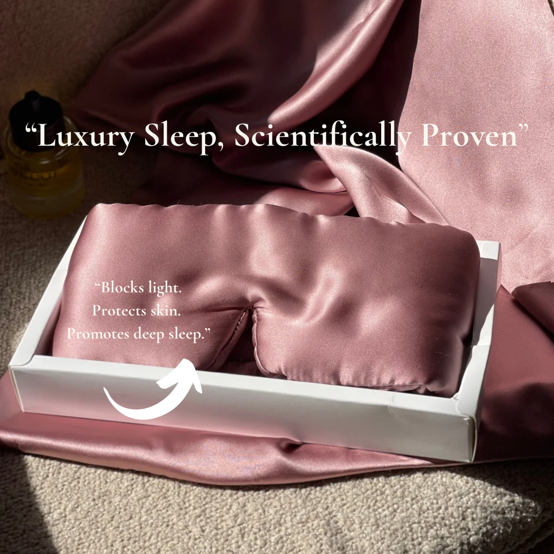 premium silk deep sleep mask