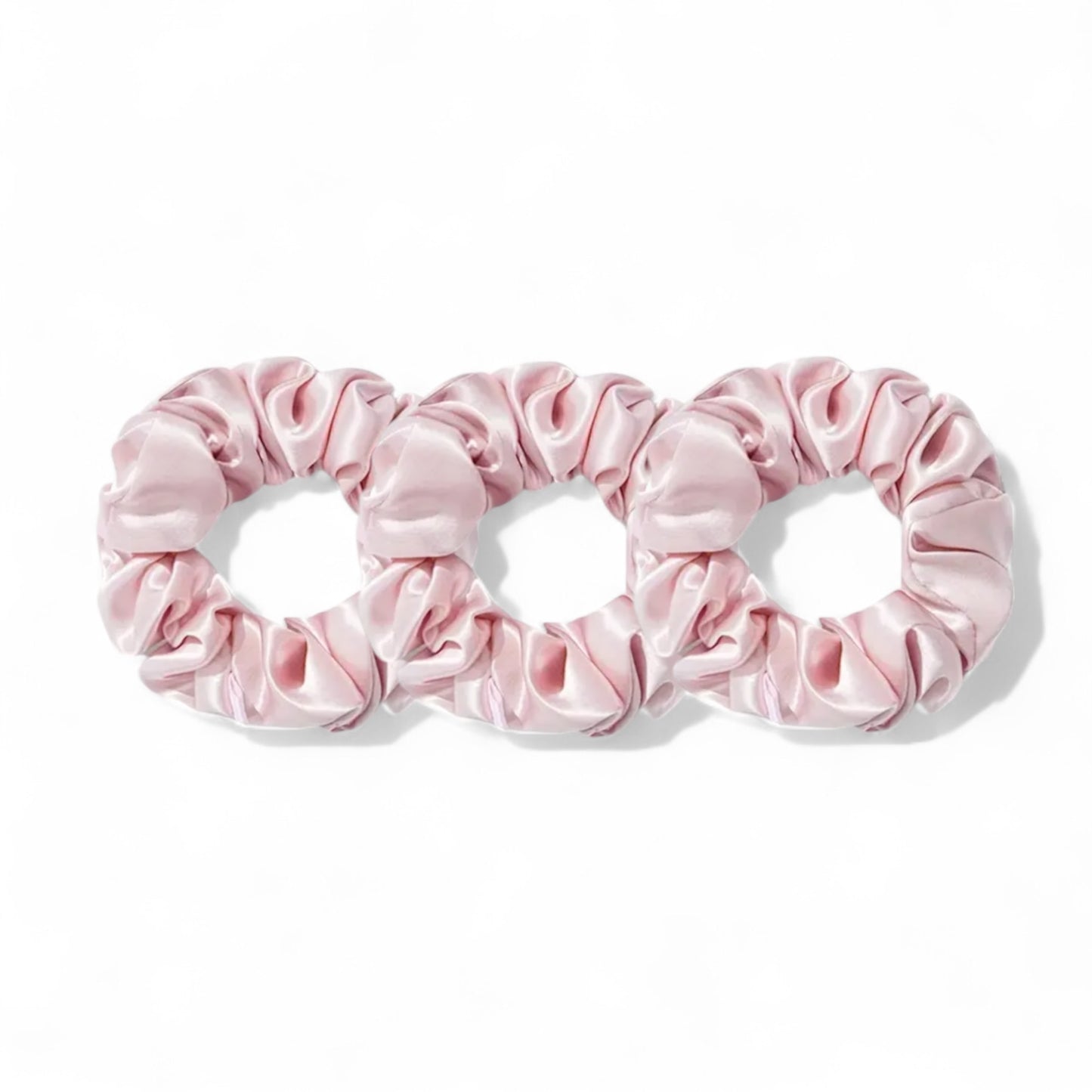 Mulberry Silk scrunchies by dimo, 22 mom me silk, designed to prevent hair breakage