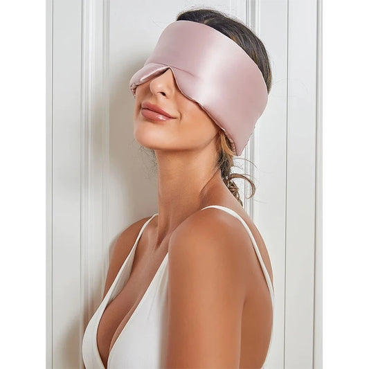 Dive into Darkness: Unveiling the Beauty of Dimo's Blackout Silk Sleep Mask