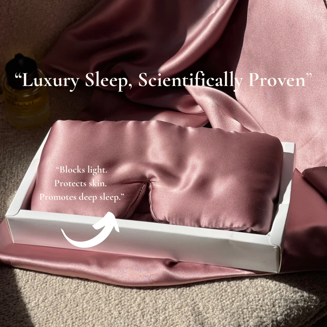 premium silk deep sleep mask 