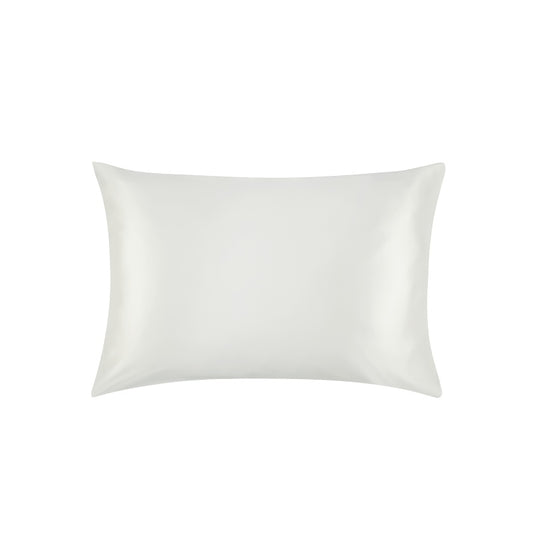 Silk Pillowcase - White. Queen Size 51x76 cm